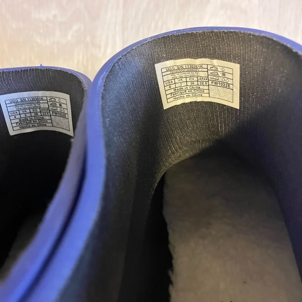 UGG  Vibrant Blue Waterproof Boots‎